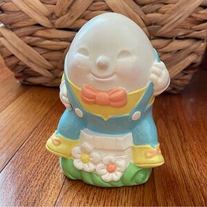 1982 Vintage Avon Humpty Dumpty coin bank